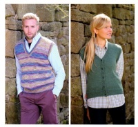 Knitting Pattern - Wendy 5794 - Roam 4 Ply - Tank Top and Waistcoat